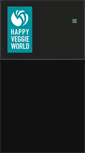 Mobile Screenshot of happyveggieworld.com